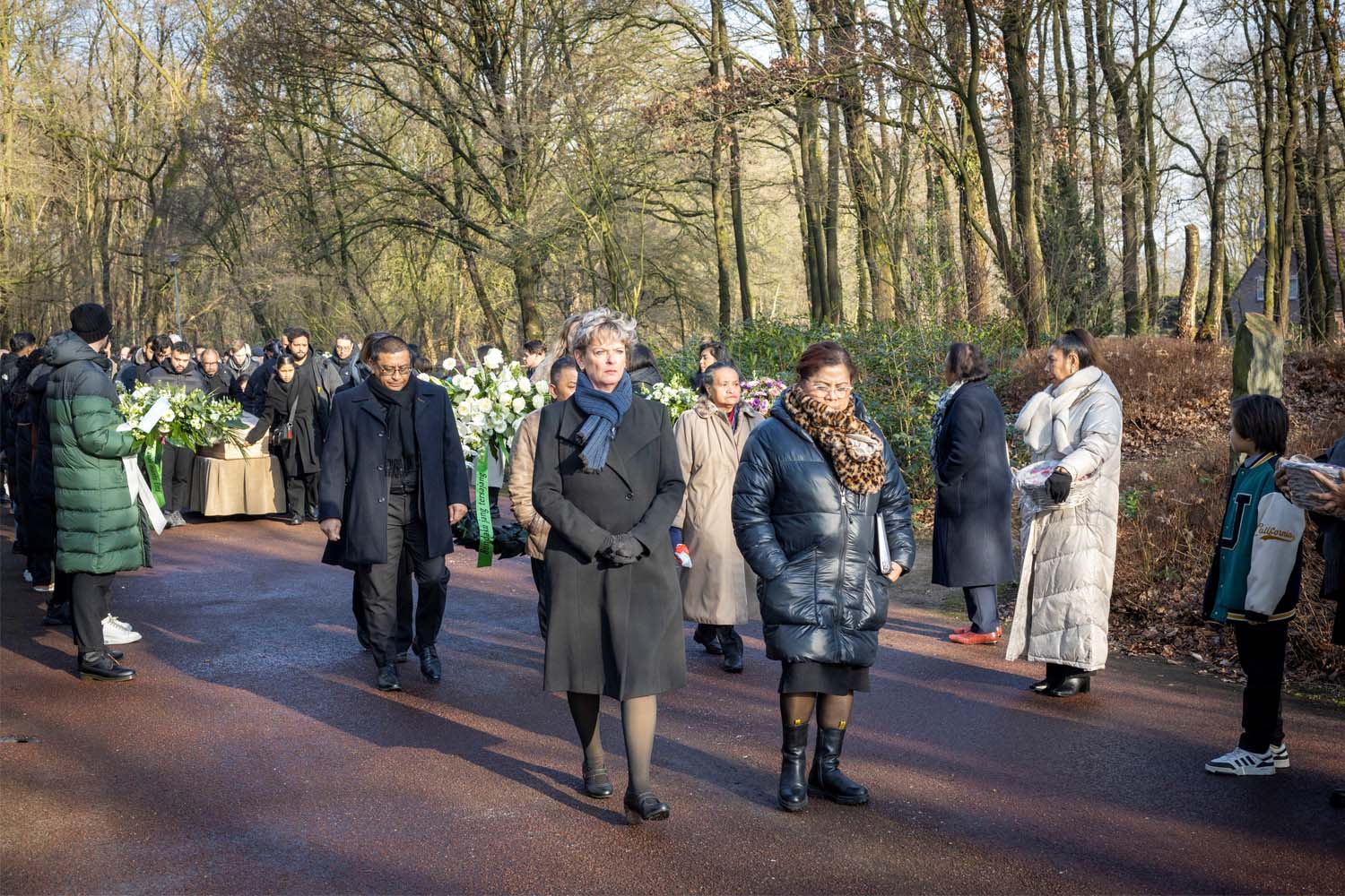 Moeder werd op handen gedragen