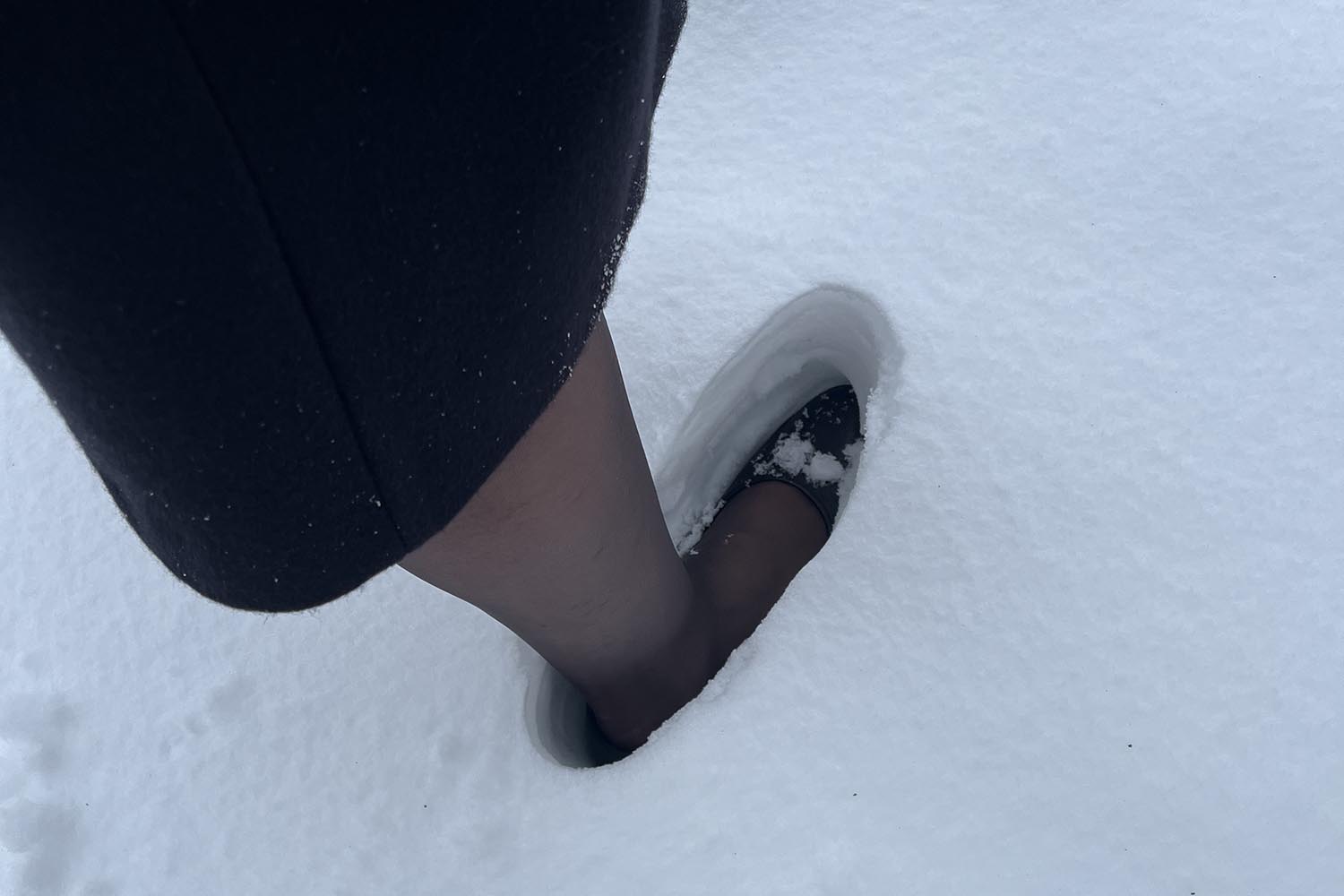 Afscheid kent geen weersomstandigheden